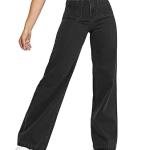 High Rise Cotton Lycra Solid Regular Fit Jeans