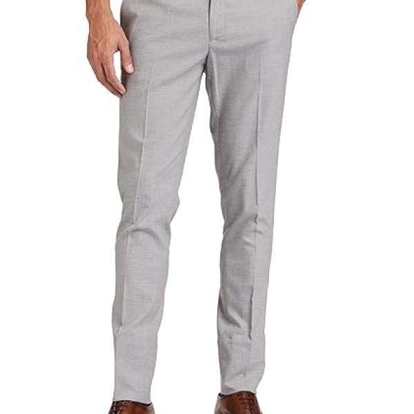 Men's Stretchable Formal Pants | Trousers (Slim Fit)