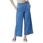 Leg High Rise Cotton Non Stretchable Jeans