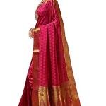 Women's Jacquard Silk Saree