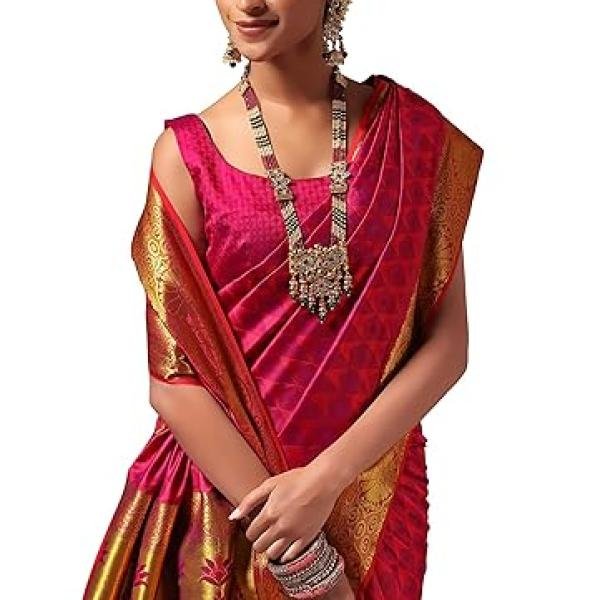 Women's Jacquard Silk Saree